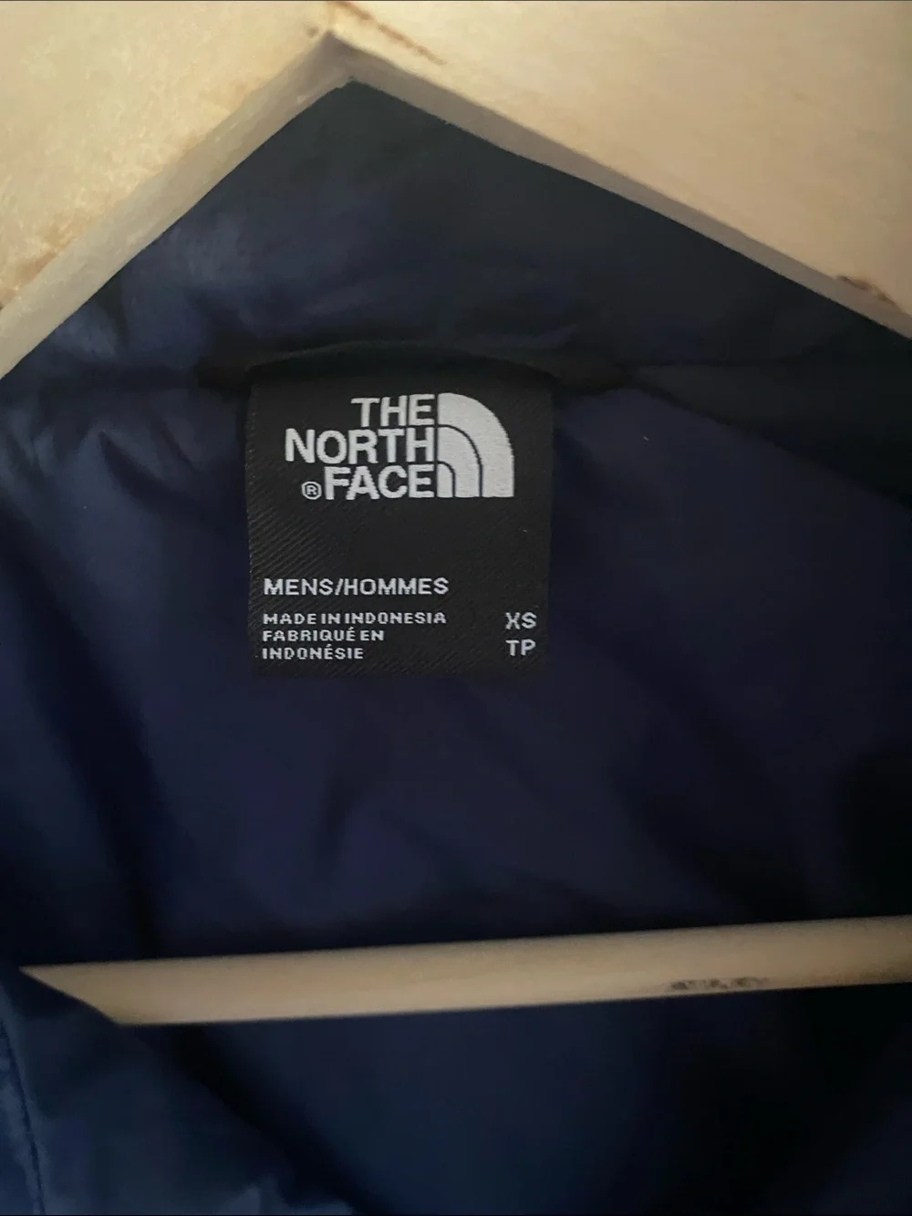 The North Face Men's Navy Quilted Puffer Jacket